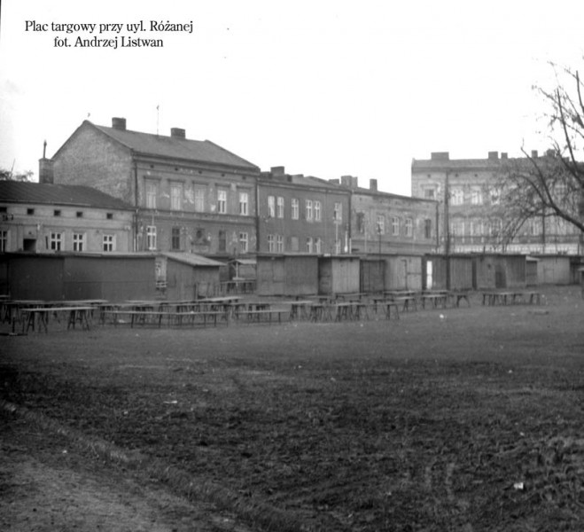 Plac targowy przy ul. Różanej